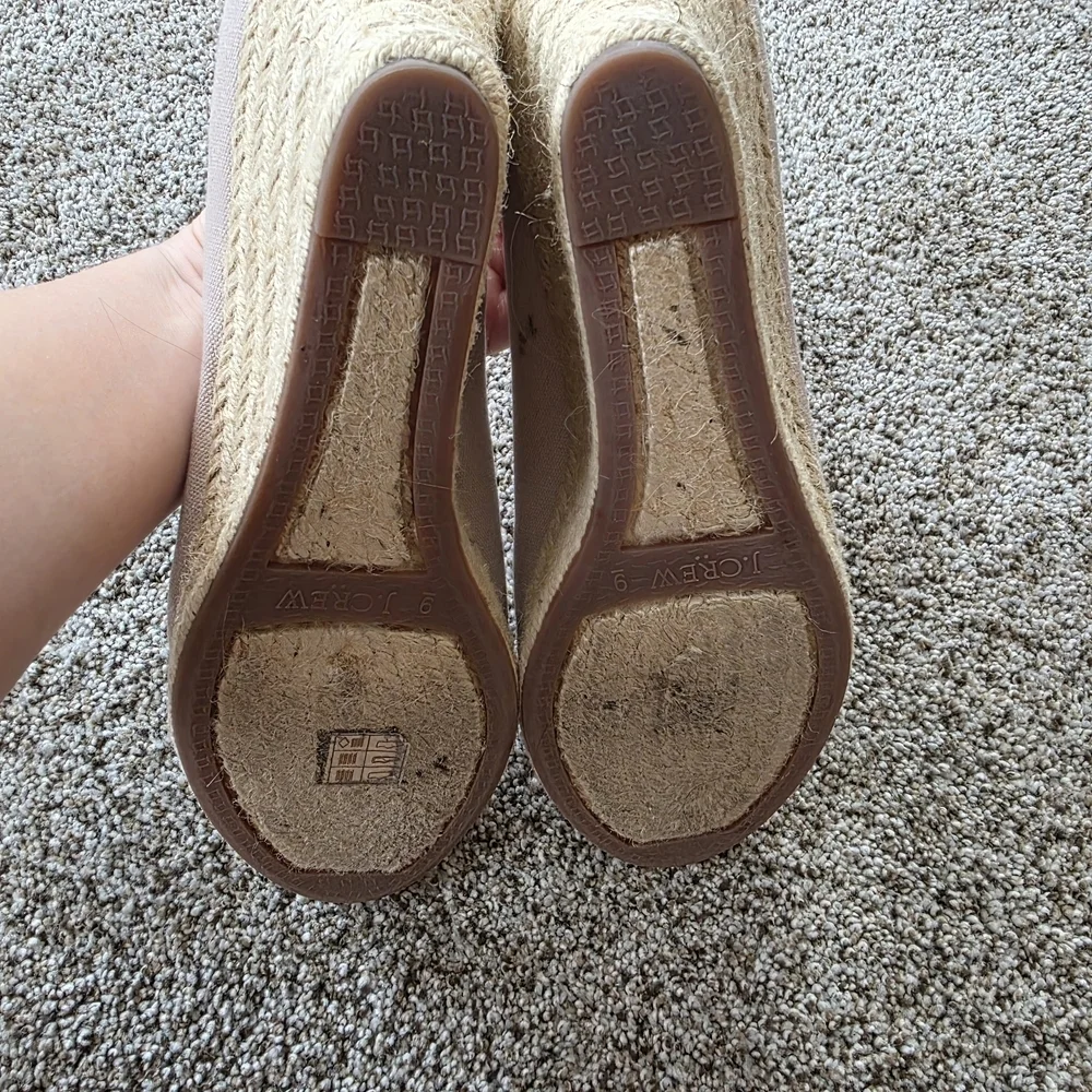 J. Crew Women's Beige Wedge Shoes